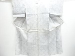 アンティーク　華紋織り出し本場越後上布着物